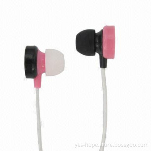 Music earplug for MP3 player